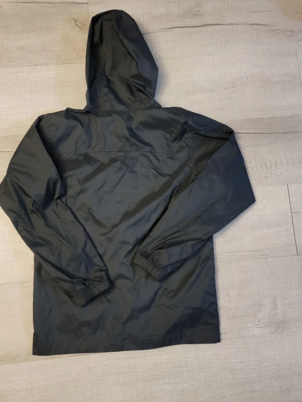 Columbia Black Kids Hooded Raincoat